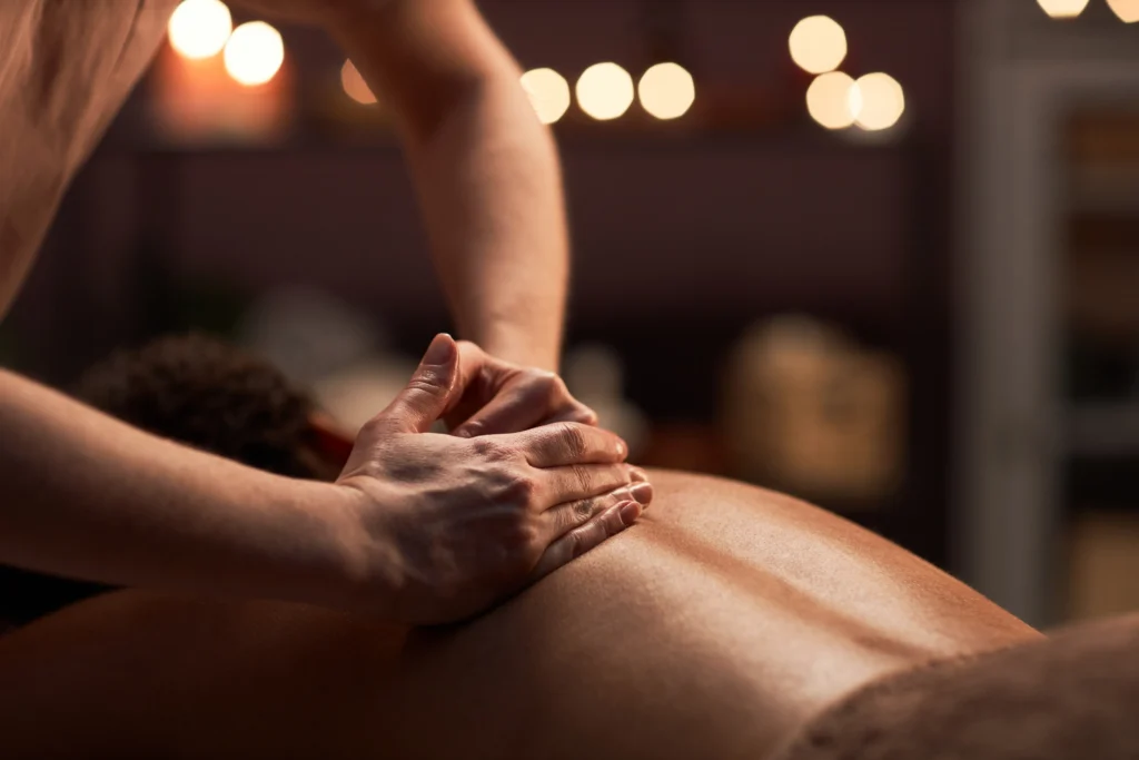 Massage à la ferme