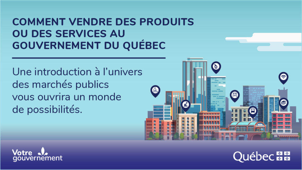Vendre au gouvernement du Québec