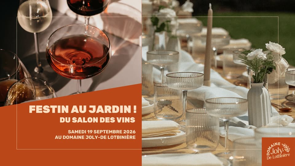 festin au jardin domaine joly