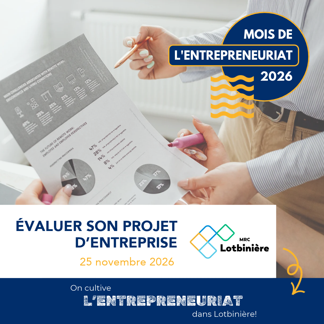 Atelier Évaluer son projet d’entreprise