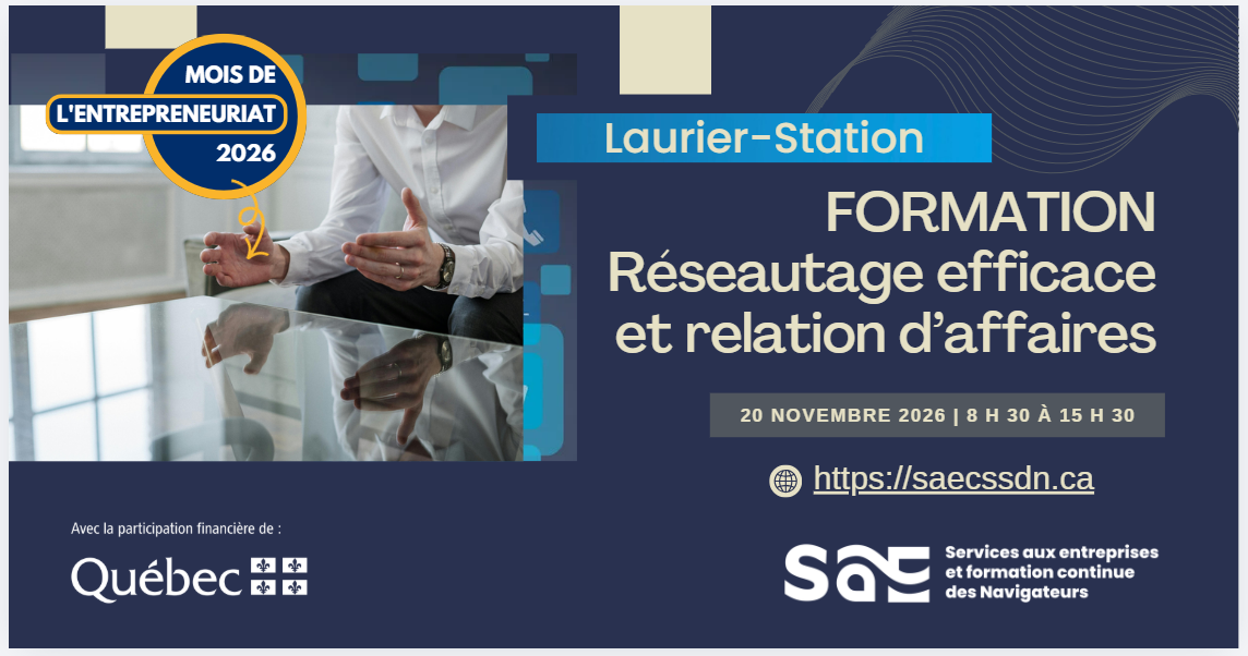 Formation Réseautage efficace et relation d’affaires