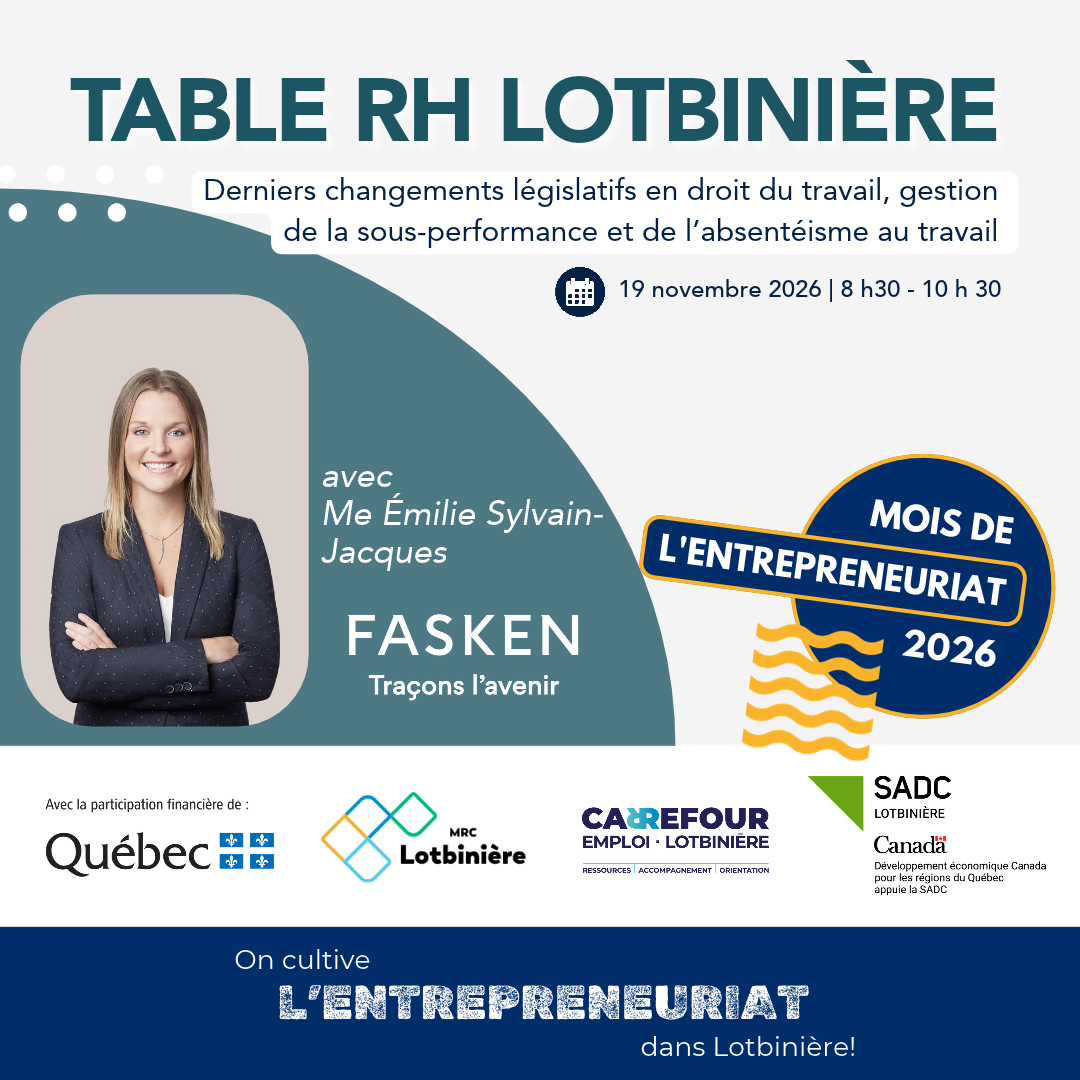 Table RH Lotbinière